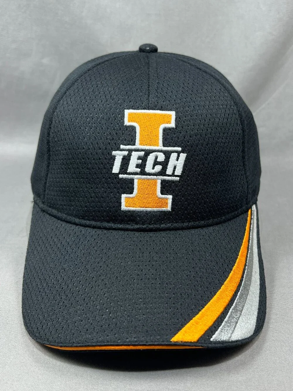 Indiana Tech Warriors IT Cap America Snapback Black Orange Adjustable Adult Hat